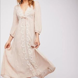 Blush pink Free People dress